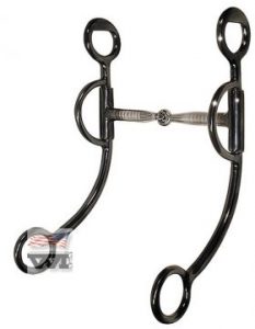 Kankikuolain yhdellä nivellä Snaffle Bit with Shanks BS
