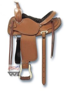 Texas Trail Saddle Longhorn