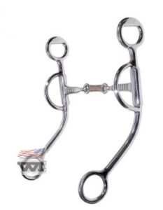 Shank Snaffle with Cricket 12,7 cm
