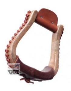 Jalustimet nahkapäällysteiset Rawhide Bell Bottom