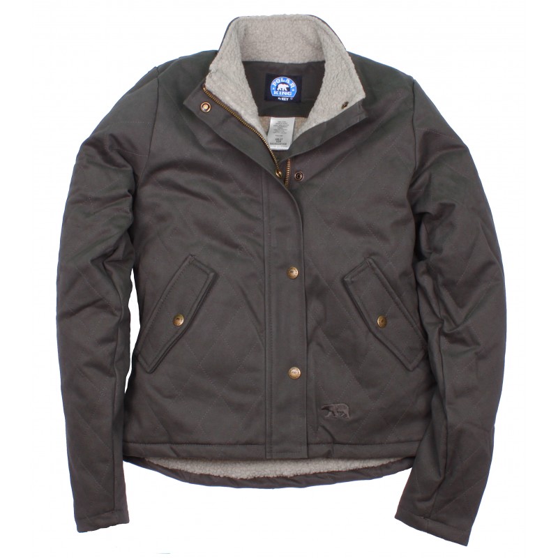 Key Women's Lined Quilted Jacket takki