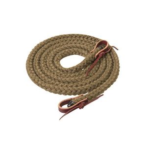 Nylon umpiohjat Silvertip Hollow Braid Trail Reins 10'
