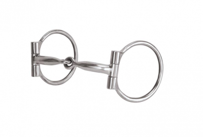 Snaffle Bit Offset Dee Bit Weaver nivelkuolain 5" 12,7 cm