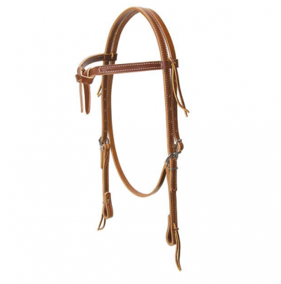 Suitset Weaver Deluxe Latigo Leather Knotted