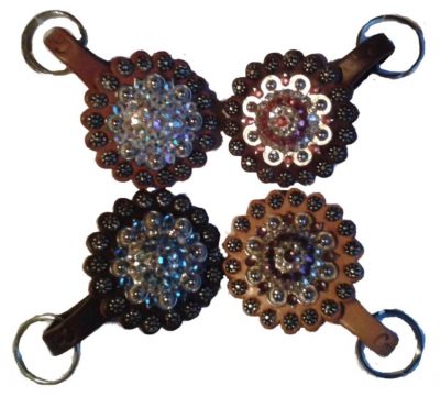 Avaimenperä Crystal Concho with Dots