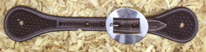 Kannusremmit Cattlemans Spurstraps Basket Tooling