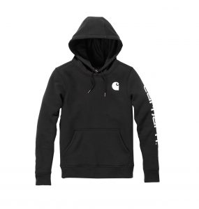 Carhartt Women's Clarksburg Sleeve Logo Hooded Sweat huppari