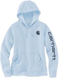 Carhartt Women's Clarksburg Sleeve Logo Hooded Sweat huppari