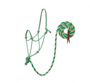 Naruriimu Weaver EcoLuxe Bamboo Rope Halter with 10' Lead