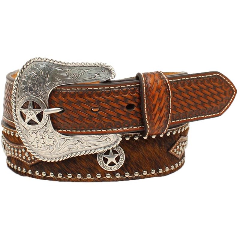 Vyö Nocona Cowhide with Texas Star