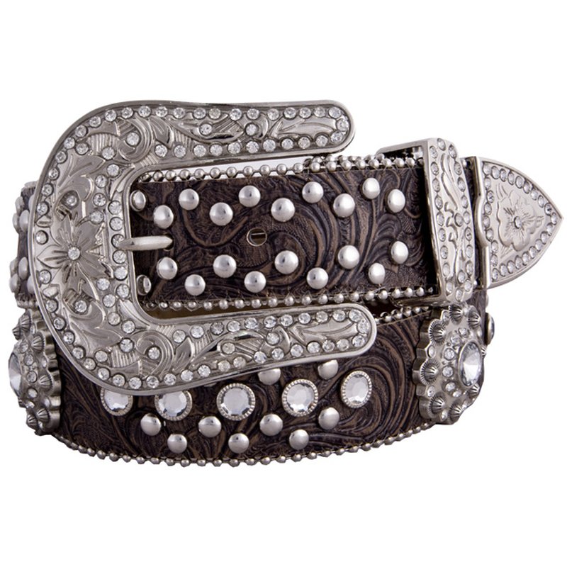 Vyö Blazin Roxx Flower Brown w/Rhinestones