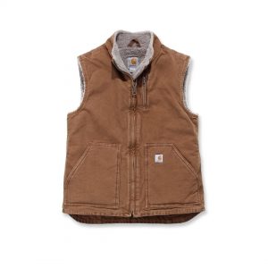 Carhartt Women's Sherpa Lined Mock Neck Vest liivi