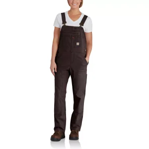 Farkkuhaalarit Carhartt Women's Canvas Bib Overall