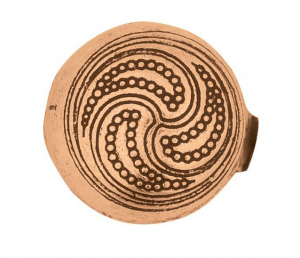 Spots Swirl Copper
