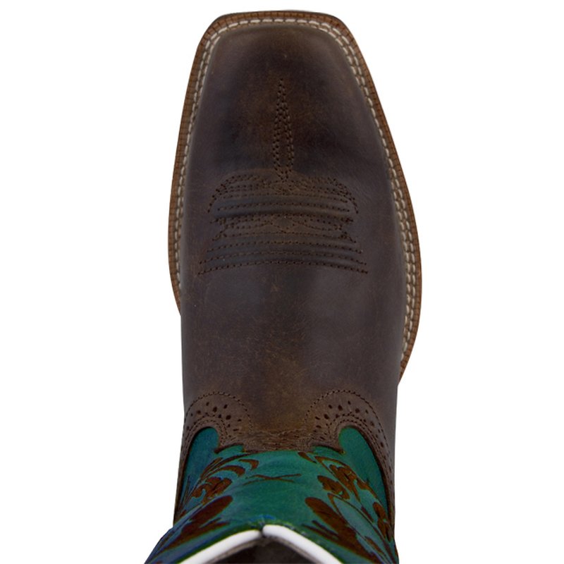 Twisted X Women's Ruff Stock Boot Turquoise