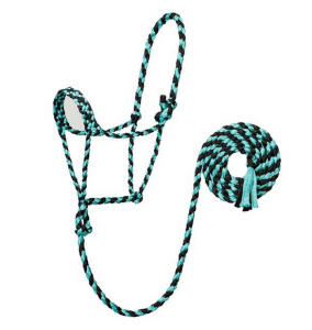 Naruriimu Weaver Braided Rope Halter with 10' Lead