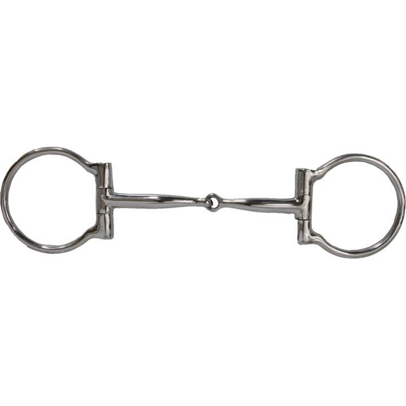 Pony Bit Snaffle D-Ring nivelkuolain 11,5 cm