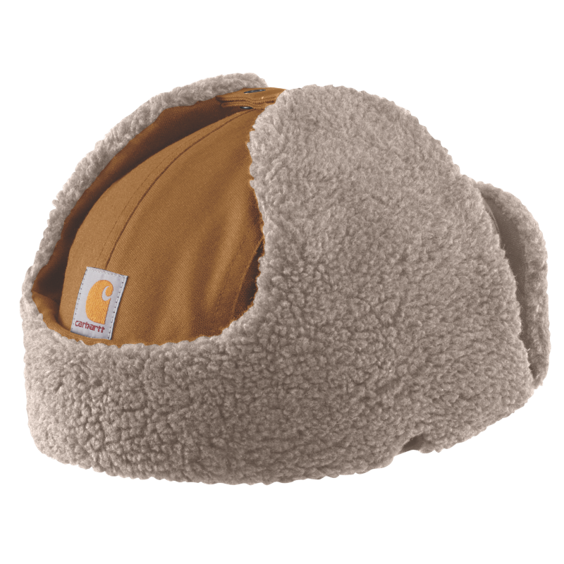 Talvihattu Carhartt Rain Defender Canvas Trapper hat