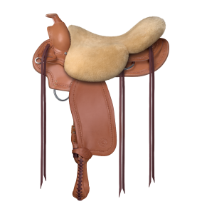Istuinpehmuste lampaankarvaa Mattes Seat Saver for Western Saddle, universal