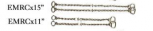Rein Chains w/mid swivel