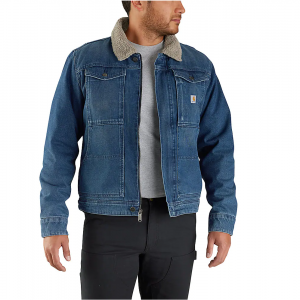 Carhartt Men's Denim Sherpa-Lined Jacket farkkutakki