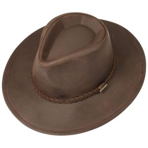 Nahkahattu Stetson Buffalo Leather Western Hat