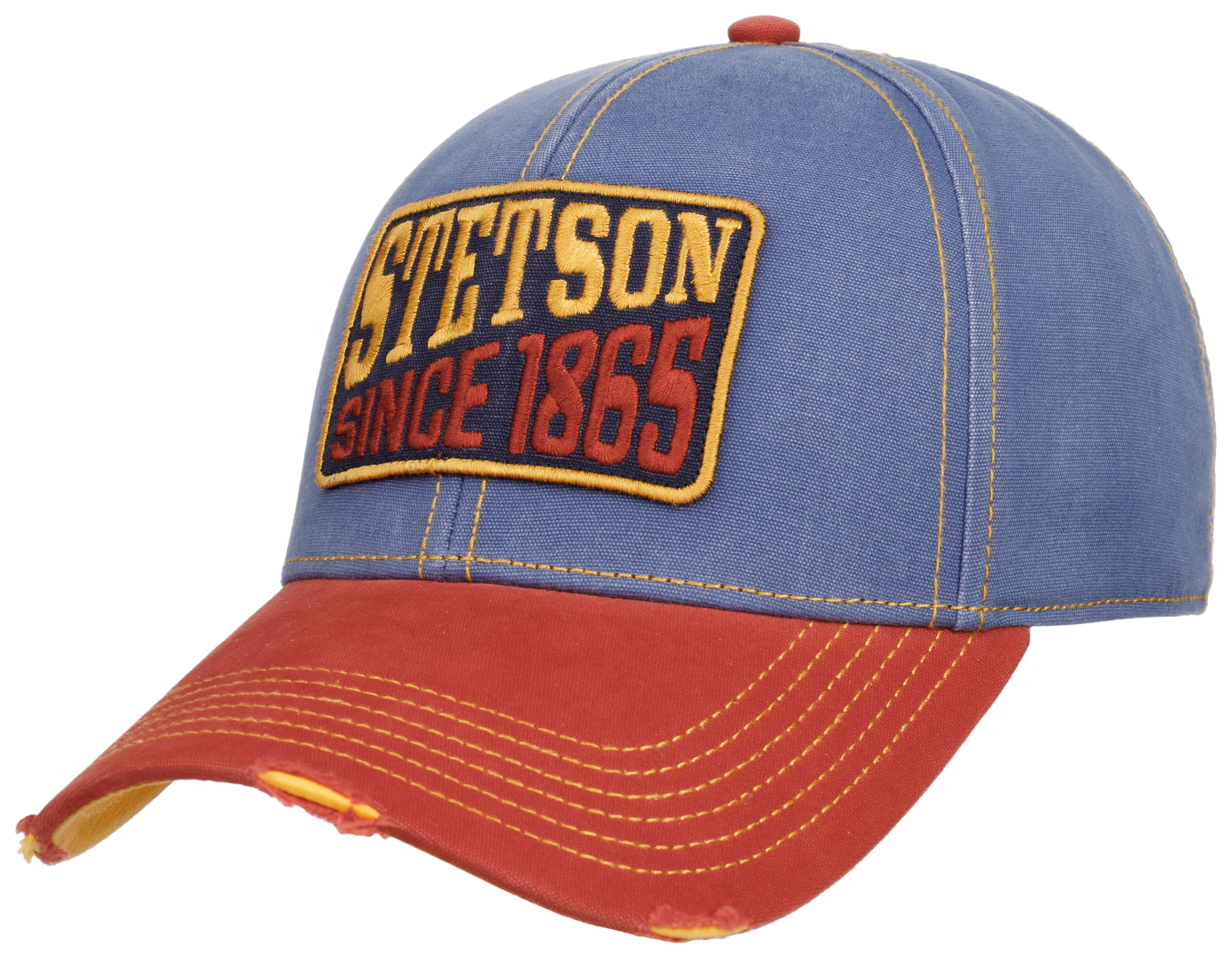 Cap Stetson Baseball Vintage Distressed Peak lippalakki