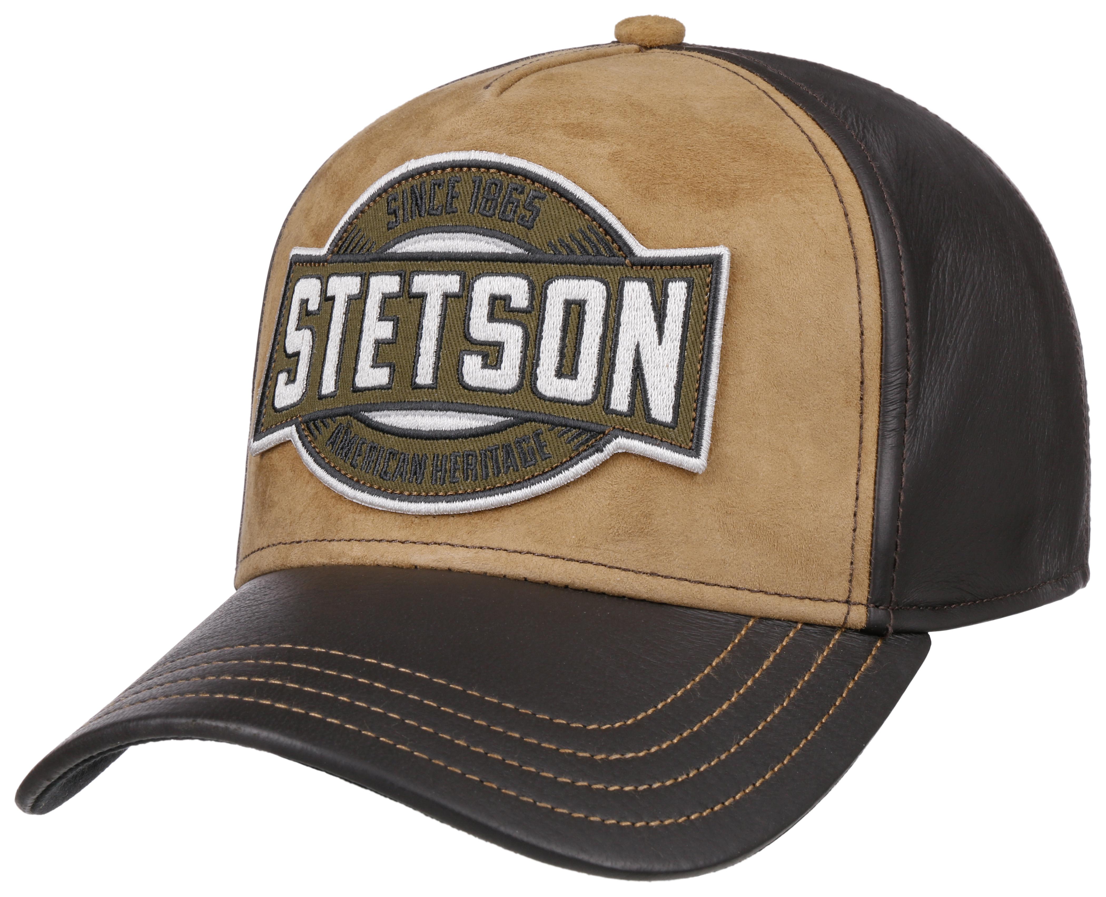 Cap Stetson TC Since 1865 Leather lippalakki