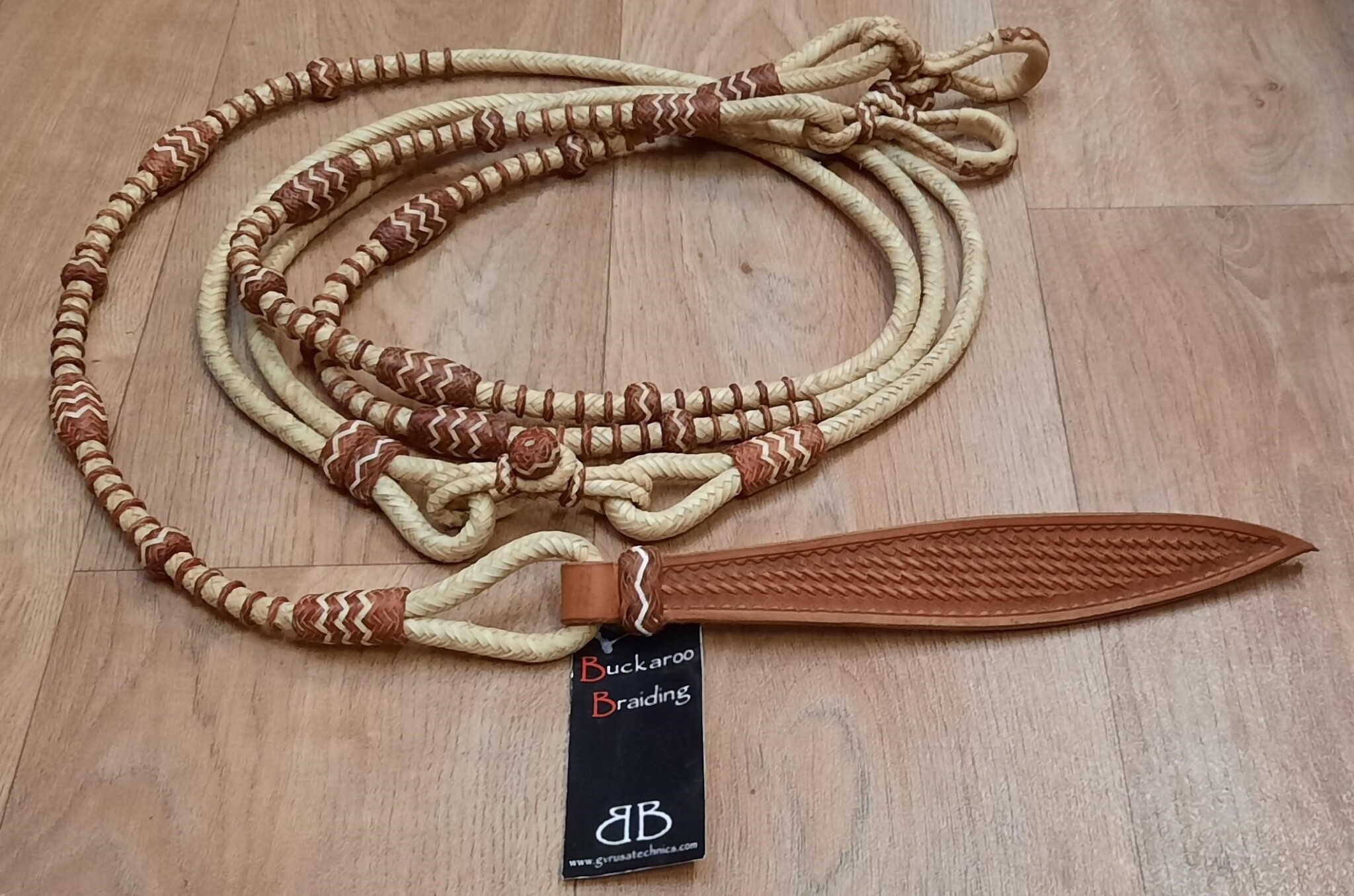 Romal Ohjat Buckaroo Braiding, chestnut