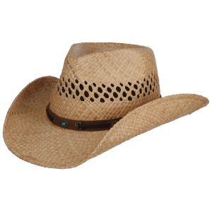 Olkihattu Stetson Western Raffia
