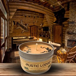 Soijavahakynttilä Rustic Lodge