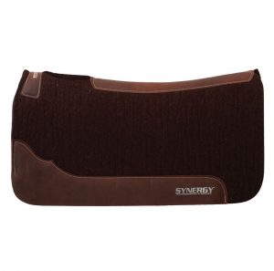 Weaver Synergy Contoured Steam Pressed 100% Merino Wool Felt Saddle Pad 3/4"