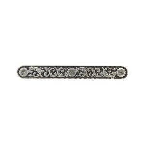 Numero-Pinssi huopaan silver black