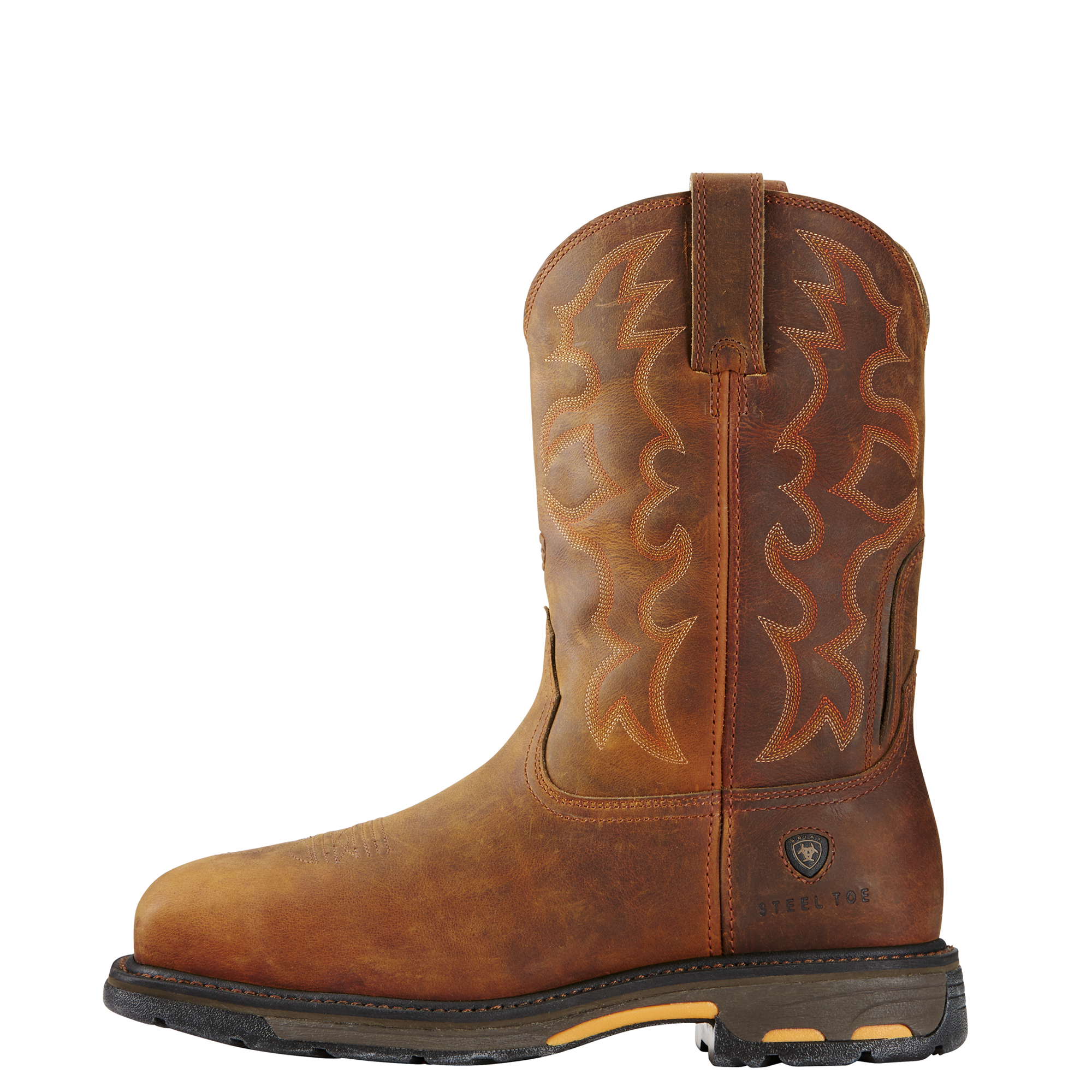Ariat Men's WorkHog Wide Square Toe Steel Toe Work Boot EE