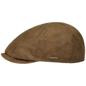 Flat Cap Stetson Duck Pigskin lippalakki korvaläpillä