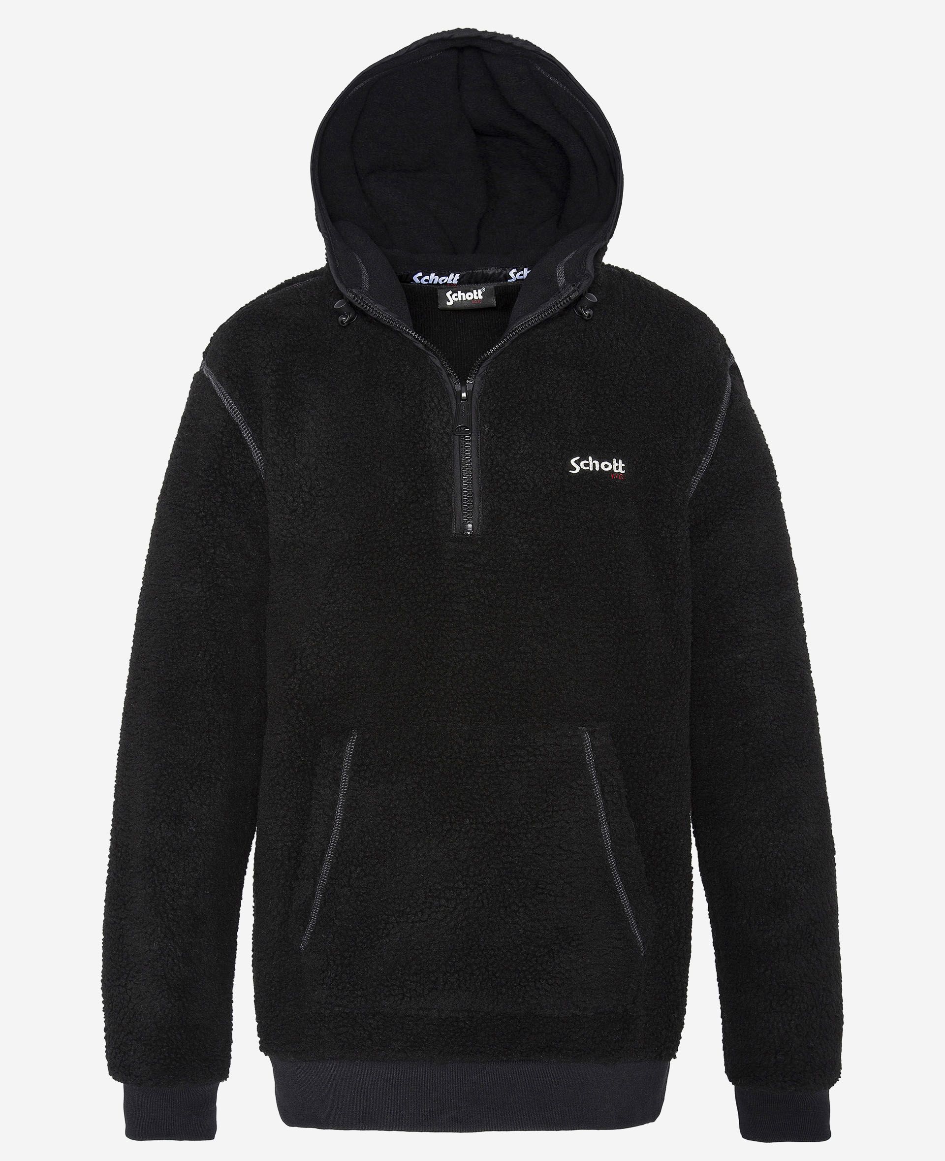 Schott NYC Sherpa hooded sweatshirt huppari