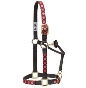 Riimu Weaver Adjustable Halter Patterned Plaid Aztec