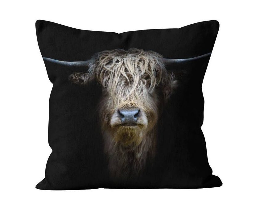 Koristetyyny Highland Cow Pillow 40x40 cm