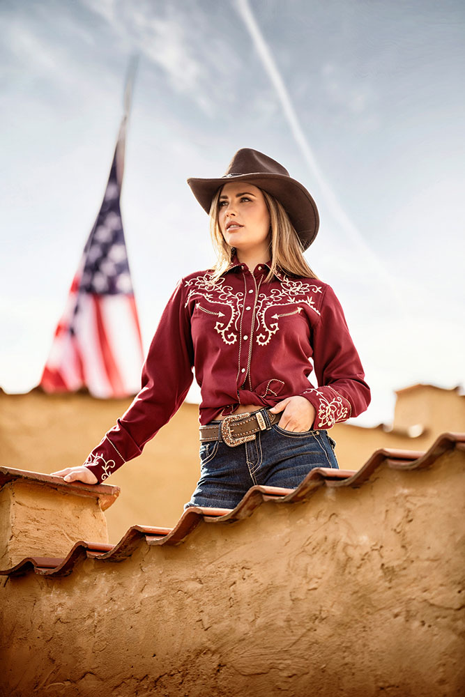 Stars & Stripes Westernpaita Ladies Ruth