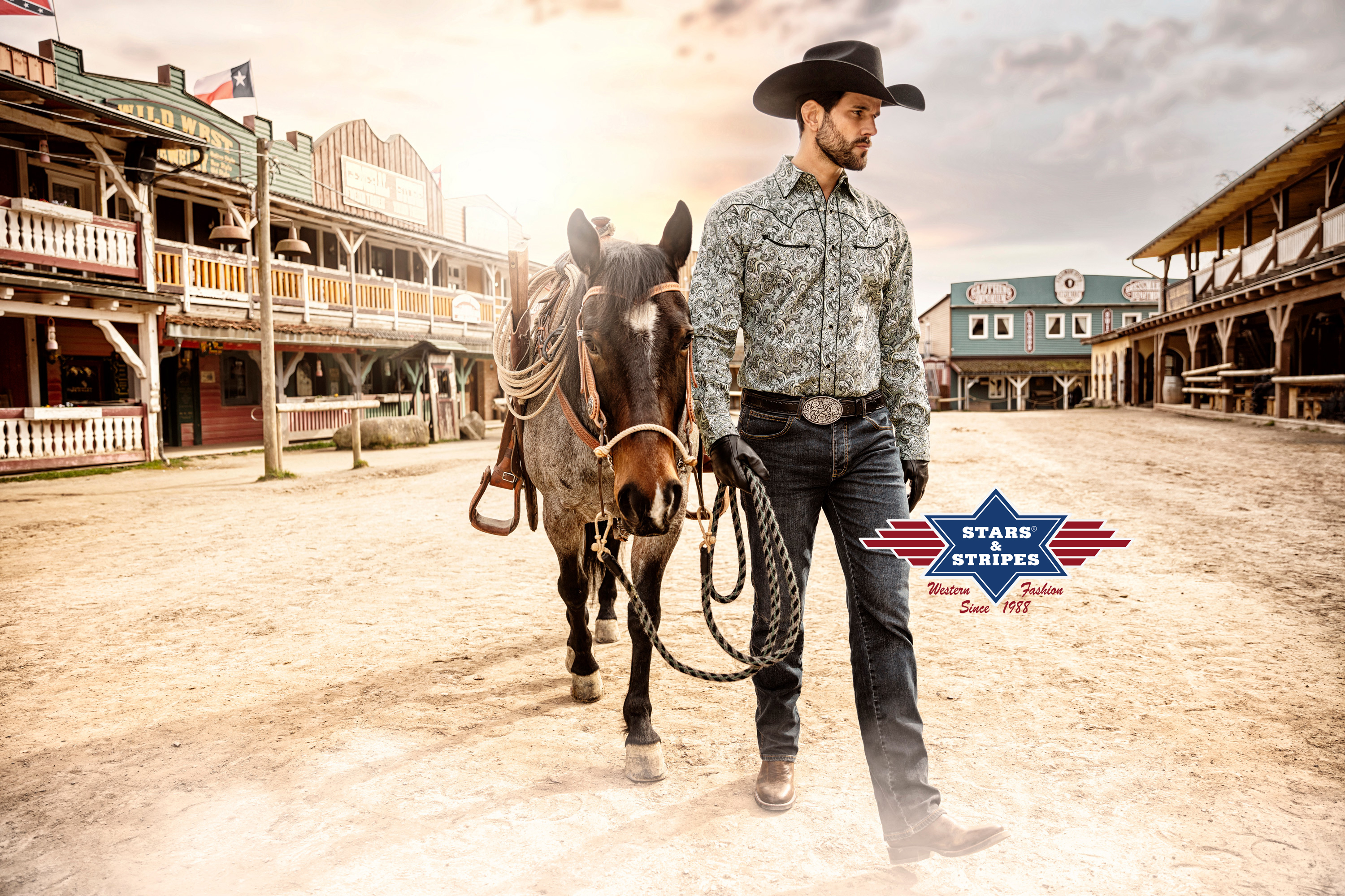 Stars & Stripes Westernpaita Men’s Ace
