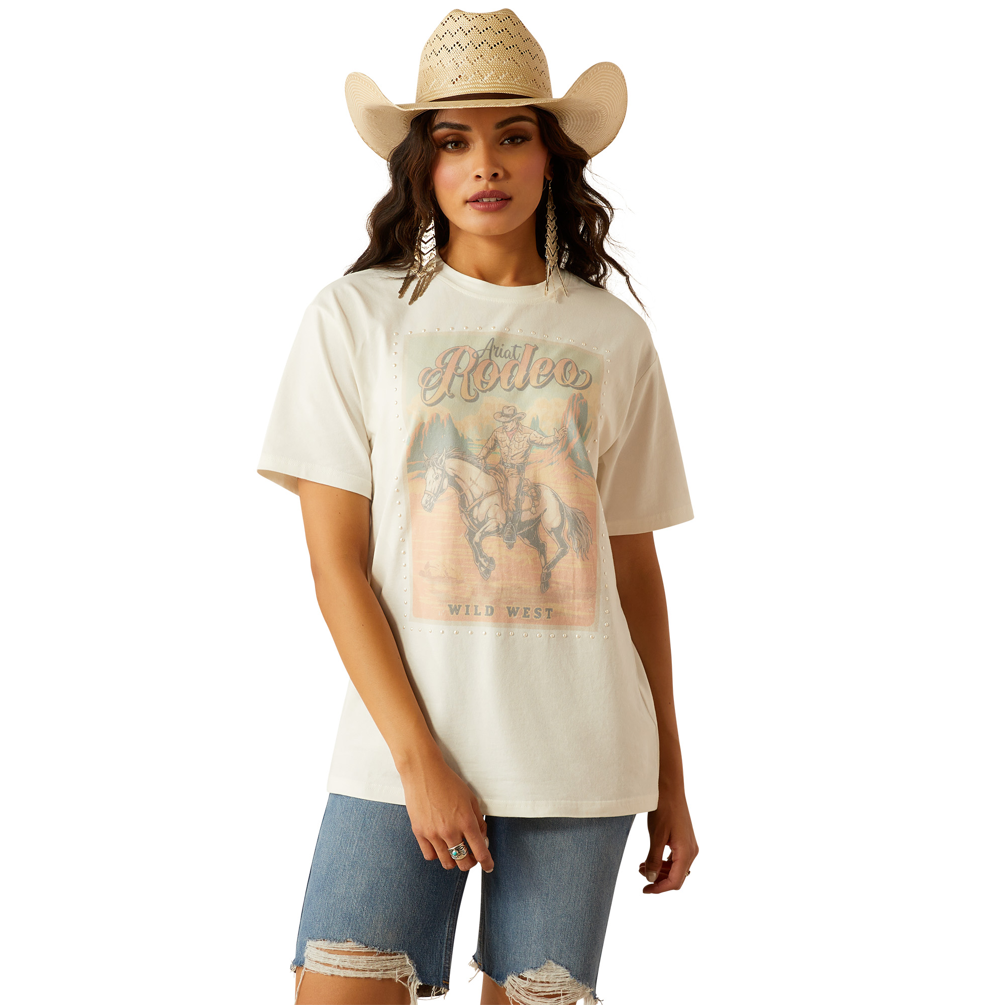 Ariat Women’s T-Shirt Rodeo T-paita