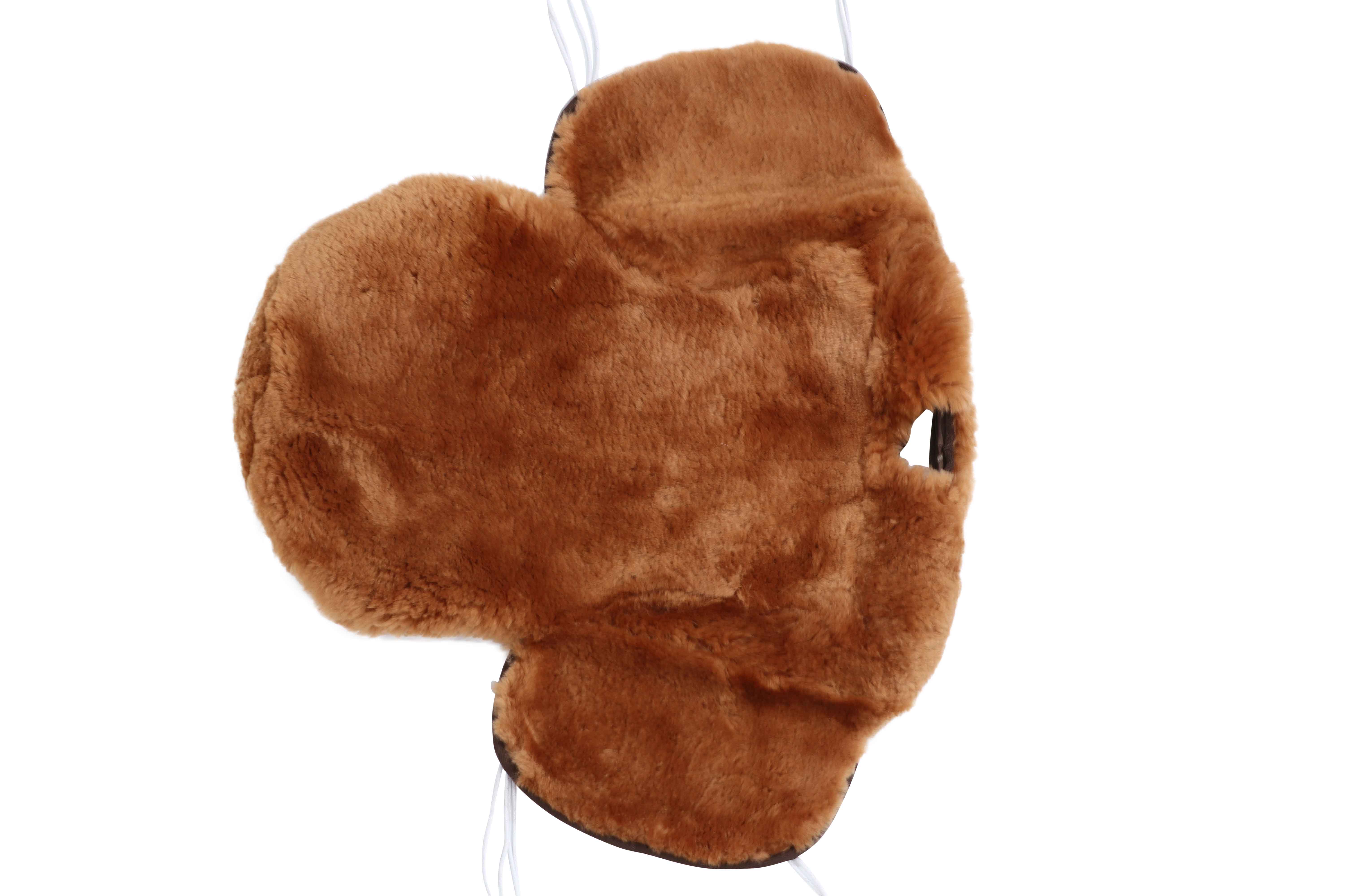 Istuinpehmuste merinolampaankarvaa EDIX Merino sheepskin seat saver for Western saddle