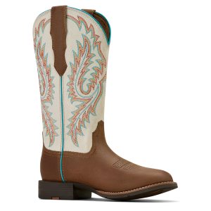 Ariat Women’s Round Up W Toe Western Boot
