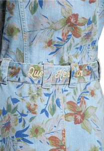 Retromekko Queen Kerosin Denim Workwear Swing Dress Hawaii