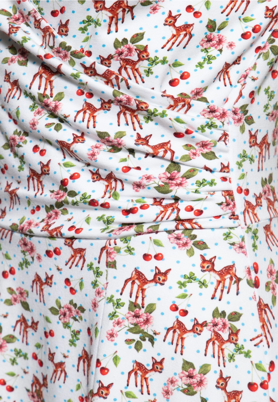 Retromekko Queen Kerosin Swing Dress in Wrap Look