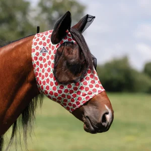 Hyönteismaski Professional’s Choice Comfort Fit Fly Mask Ladybug