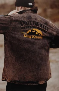 King Kerosin Workwear Shirt Split The Road paita