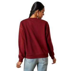 Ariat Women's Sweatshirt Lasso collegepaita