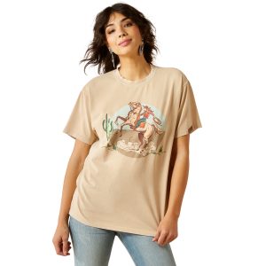 Ariat Women's T-Shirt Ride On T-paita