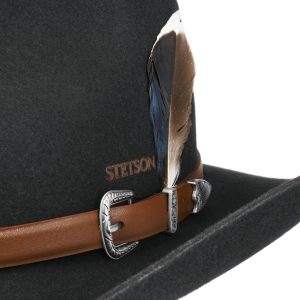 Hattu Stetson Limington Western Wool Hat black